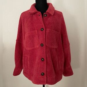 NWT Anthropologie Houndstooth Shirt Jacket